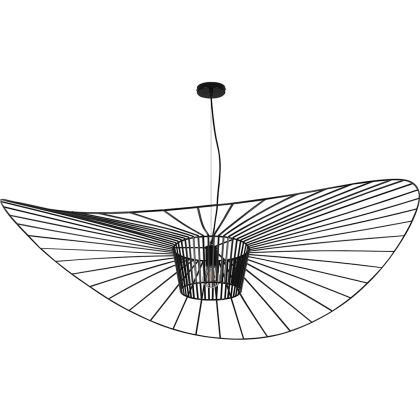 Buy Hanging Lamp Vertice - Metal - 140cm Black 59884 - prices 
