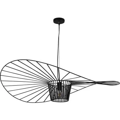 Buy Hanging Lamp Vertice - Metal - 100cm Black 59905 with a guarantee 
