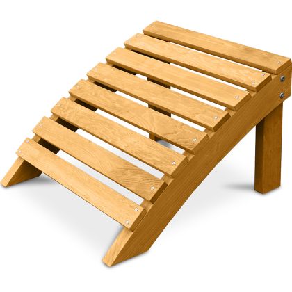Buy Garden Chair Footrest Adirondack Wood Outdoor Furniture - Anela Red 60006 home delivery 