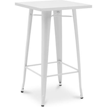 Buy Bar Table Bistrot Metalix industrial Metal - 100cm- New Edition Steel 60127 in the United Kingdom 
