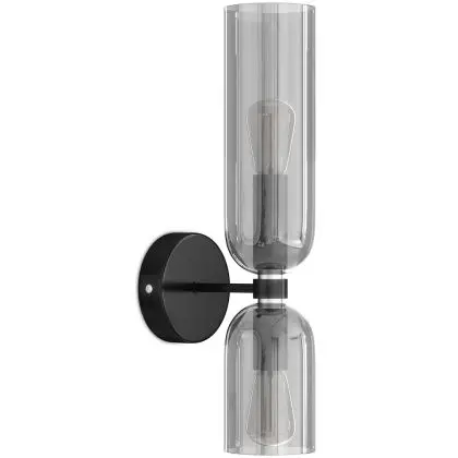 Buy Lamp Wall Light - Crystal and Metal - Hat Smoke 60523 - prices