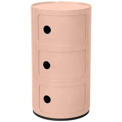 Buy Storage Container - 3 Drawers - New Bili 3 Grey 60607 - in the UK 