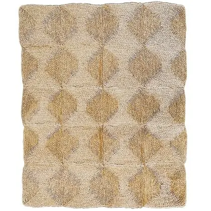 Buy Rectangular Jute Rug - Boho Bali - 90x120 CM - Dalua Natural 61097 in the United Kingdom 