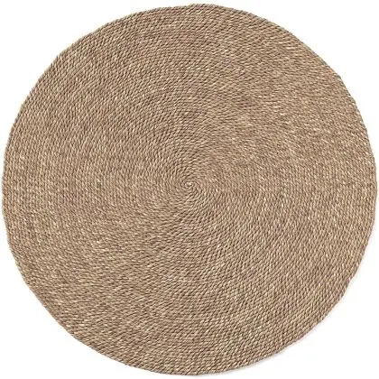 Buy Round Jute Rug - Boho Bali - 100 CM - Jenón Natural 61086 - prices 