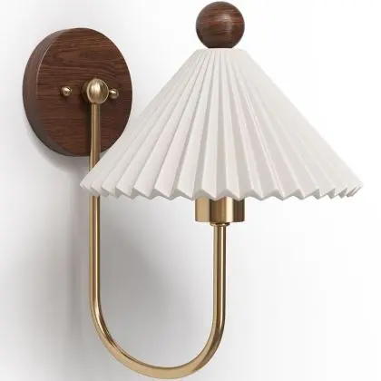 Buy Wall Lamp Aged Gold - Vintage Wall Sconce - Carma White 61213 home delivery