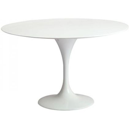 Buy Round Fiberglass Tulipa Table - 110cm White 29845 - prices 