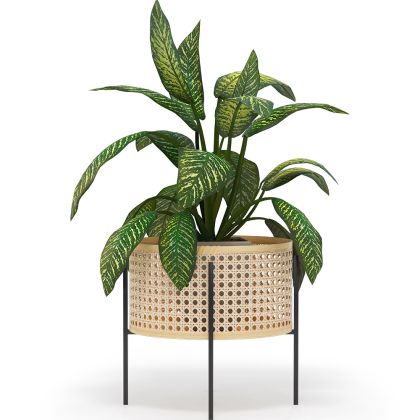 Buy Pot de Sol Rond - Style Boho - Etnica Natural 61243 at MyFaktory 