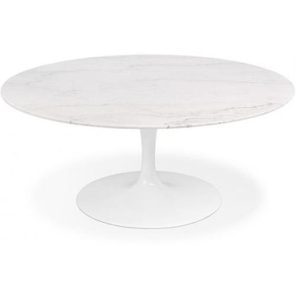 Buy Tulip Table - Marble - 110cm Marble 13302 - in the UK 