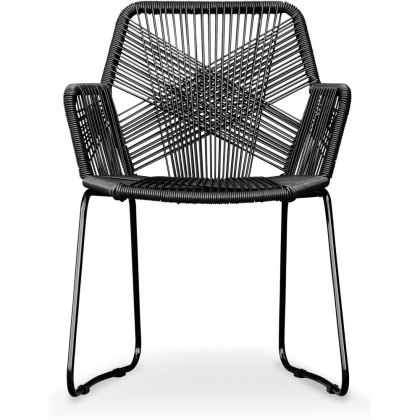 Buy Tropical Garden armchair - Black Legs Black 58538 - in the UK 