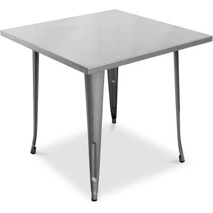 Buy Bistrot Metalix table - Metal Steel 58359 in the United Kingdom 