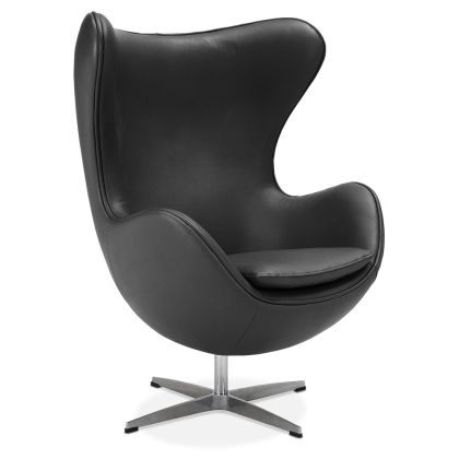 Buy Bold Chair - Premium Leather Black 13414 at MyFaktory 