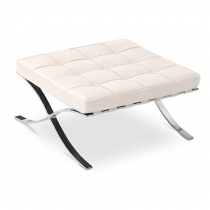 Buy City Ottoman - Faux Leather Black 58376 in the United Kingdom 