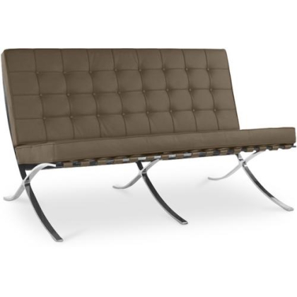 Buy City Sofa (2 seats) - Premium Leather Black 13263 in the United Kingdom 