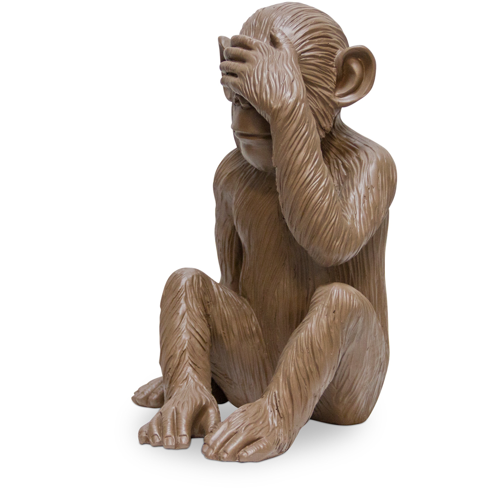 Buy Decorative Design Figure - Blind Monkey - Sense Brown 58446 with a guarantee