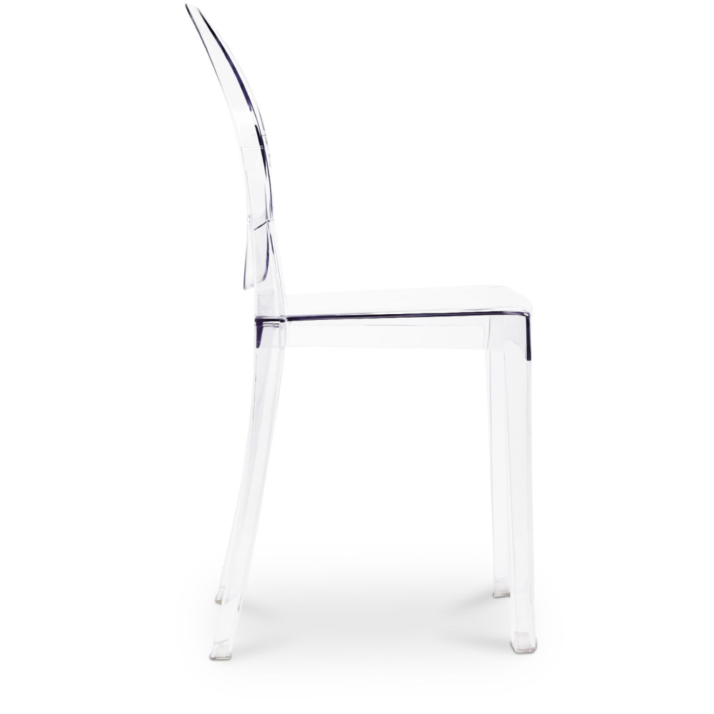 Buy X4 Dining chair Victoire Design Transparent Grey transparent 16459 at MyFaktory