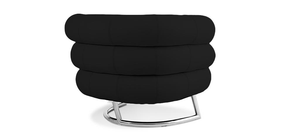 Buy Bivedoo Armchair  - Premium Leather Black 16501 in the United Kingdom