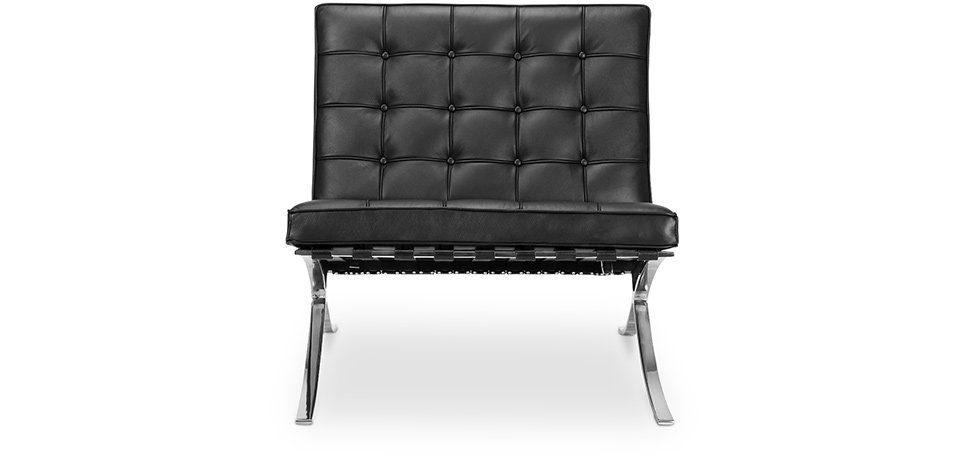 Buy City Armchair - Faux Leather Black 58262 - in the UK