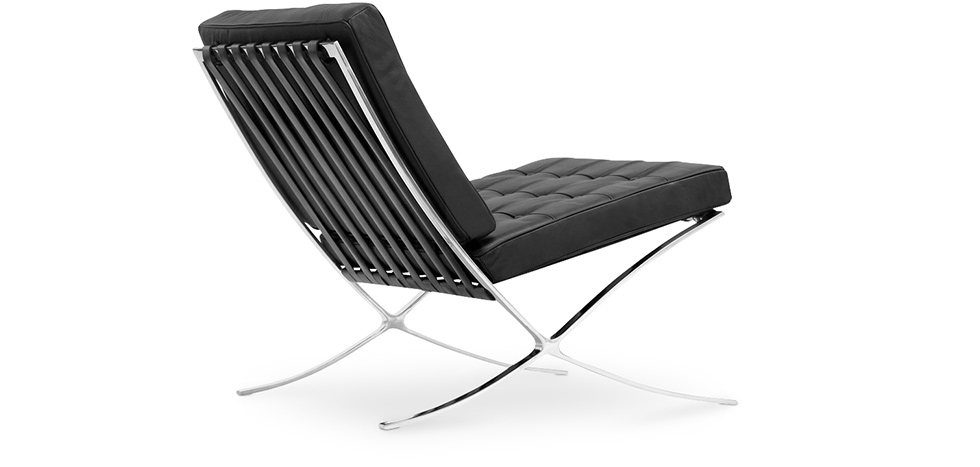 Buy City Armchair - Faux Leather Black 58262 in the United Kingdom