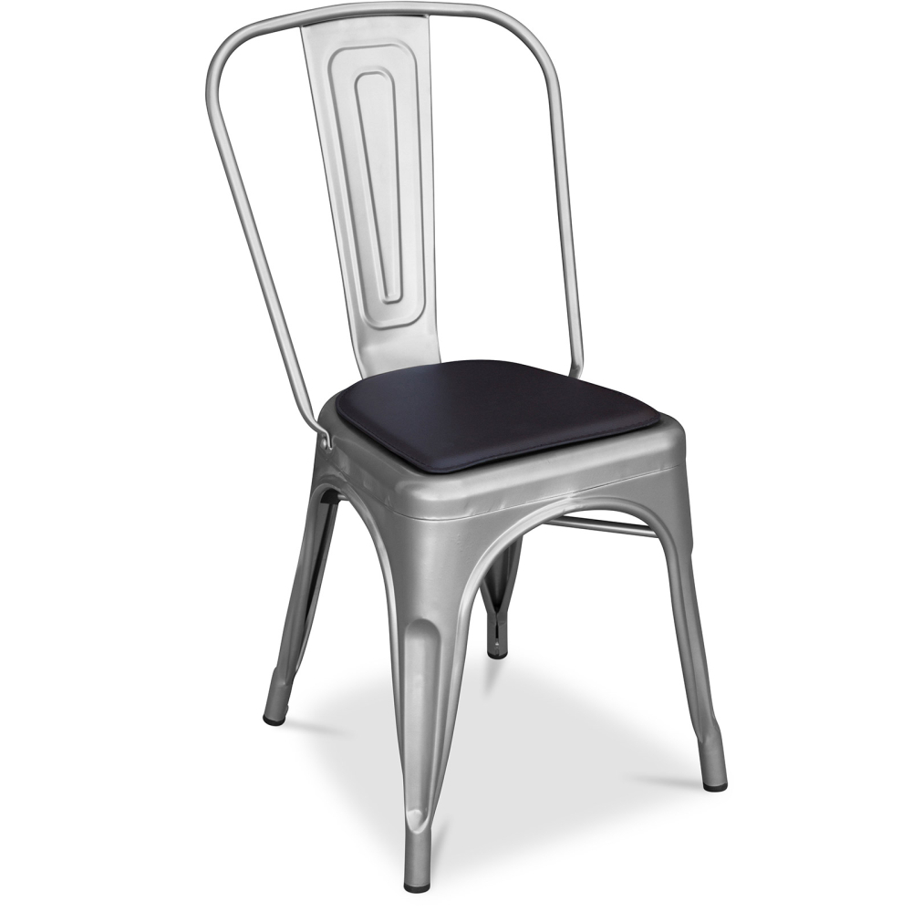 Buy Magnetic cushion for Bistrot Metalix chair and stool Black 58991 at MyFaktory