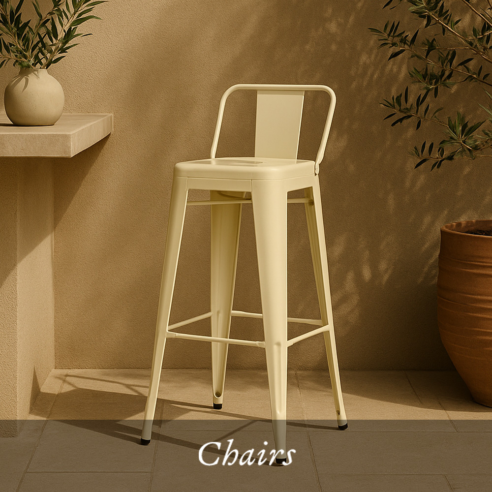 Buy Dining Chair Scandinavian Design Brielle  White 58593 at MyFaktory