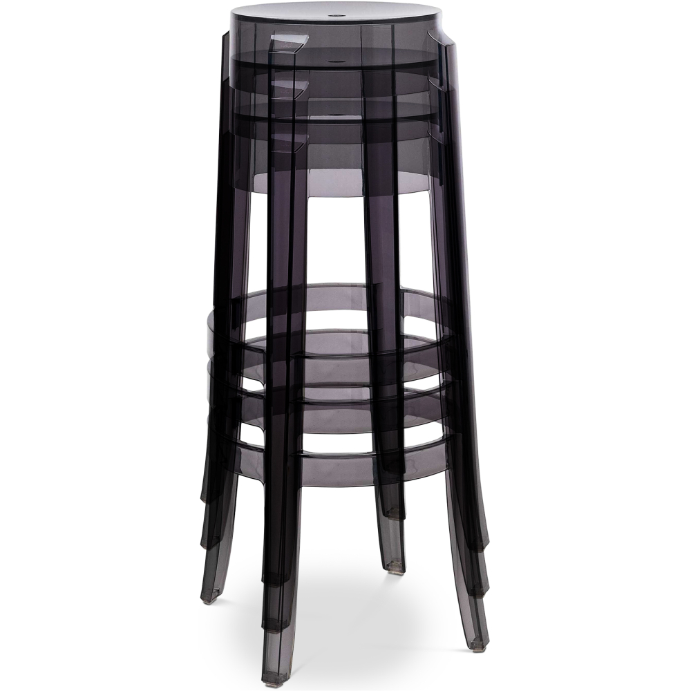 Buy  Bar Stool Victoire - 75cm - Design Transparent Transparent 29571 in the United Kingdom
