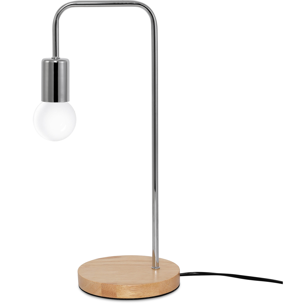 Buy Scandinavian style table lamp - Bor Silver 59299 - in the UK