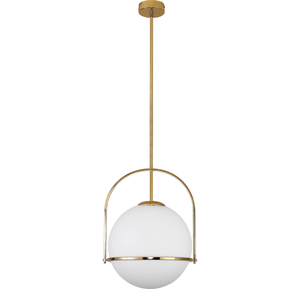 Buy Anette pendant lamp - Metal and crystal Gold 59329 - in the UK