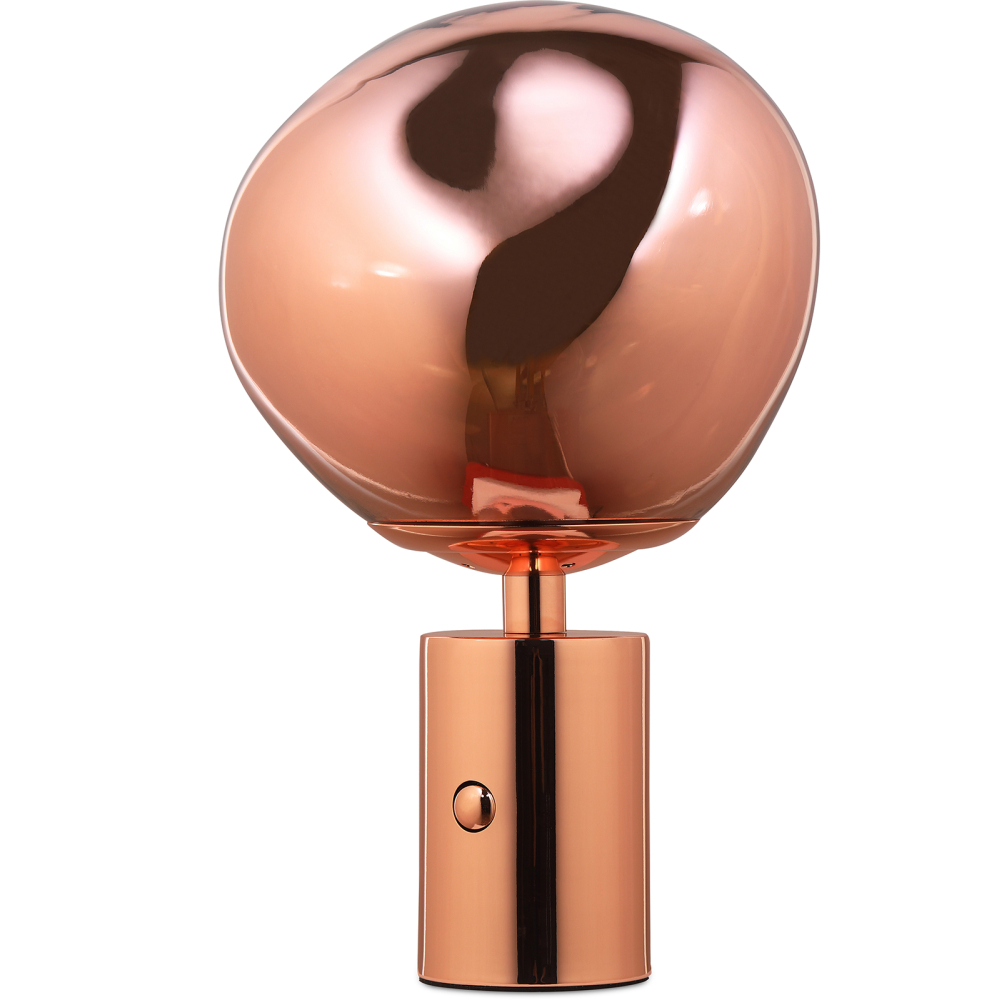 Buy Lava Design table lamp - Acrylic and metal Bronze 59485 - in the UK