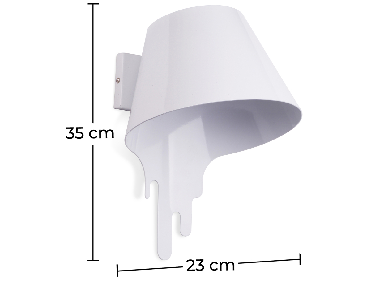 Buy Liquid Wall Lamp Red 30806 with a guarantee