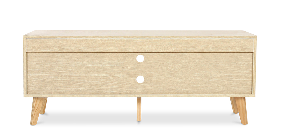 Buy Wooden TV Stand - Scandinavian Design - Erica  Yellow 59657 with a guarantee