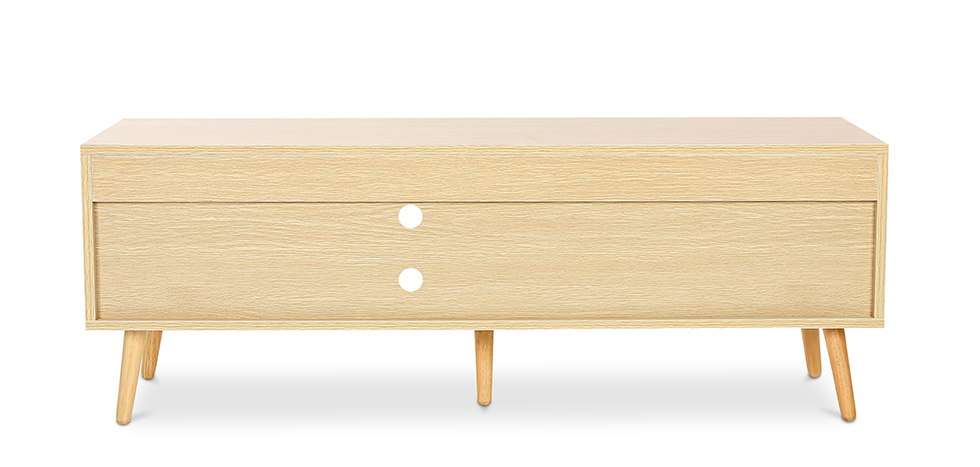 Buy Wooden TV Stand - Scandinavian Design - Freya  Grey 59659 with a guarantee