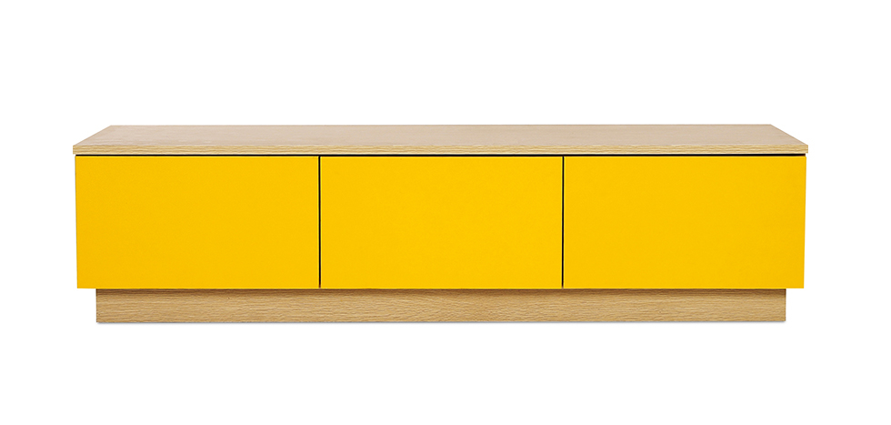 Buy Wooden TV Stand - Scandinavian Design - Niu Grey 59658 - in the UK