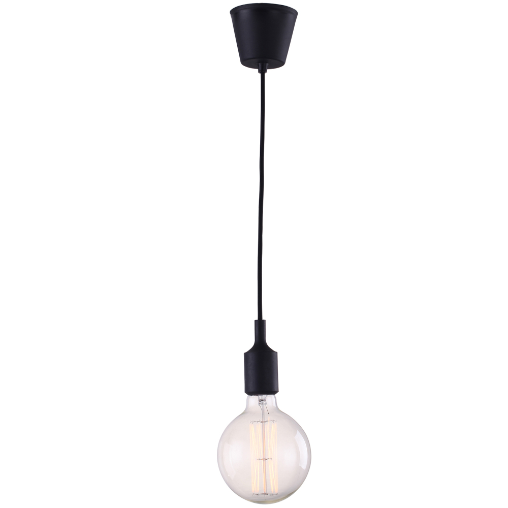 Buy Edison Bulb Pendant Lamp - Silicone Black 50882 at MyFaktory