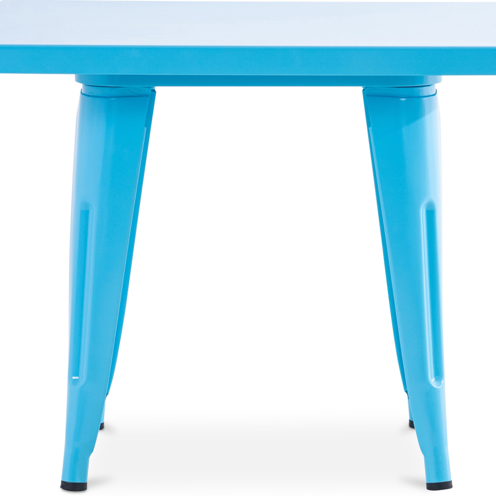 Buy Bistrot Metalix Kid Table 60 cm - Metal Aquamarine 59685 - in the UK