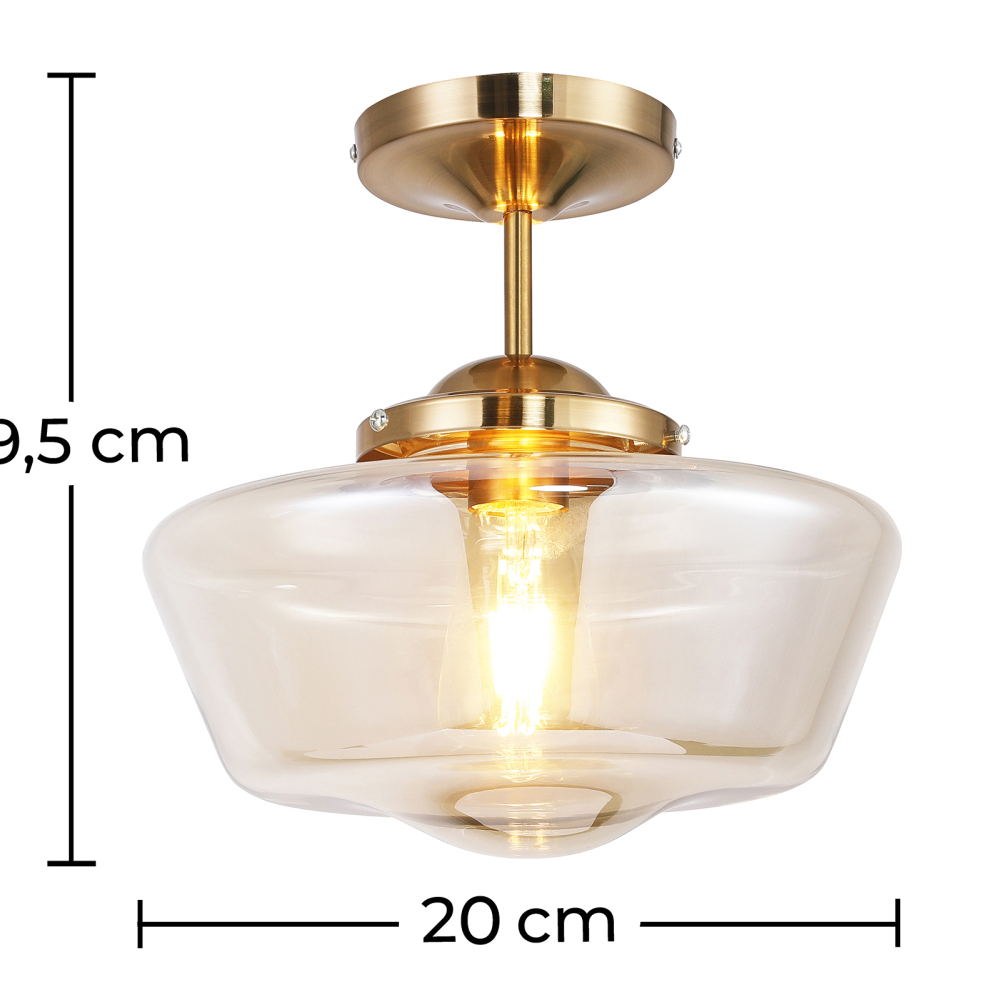 Buy Design Ceiling Lamp Transparent 59845 with a guarantee