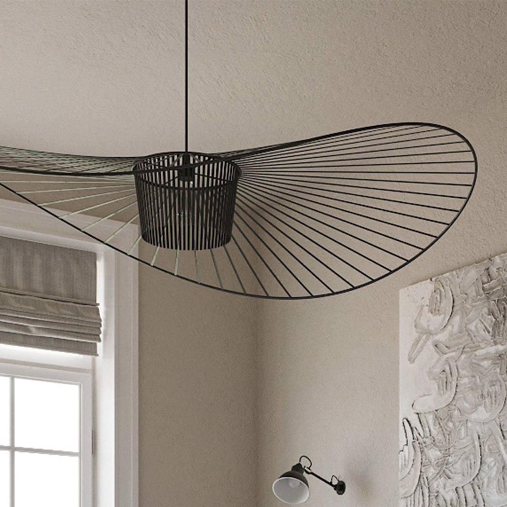Buy Hanging Lamp Vertice - Metal - 140cm Black 59884 - in the UK