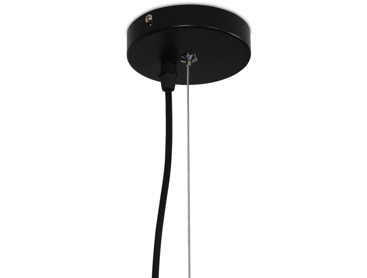Buy Hanging Lamp Vertice - Metal - 100cm Black 59905 in the United Kingdom