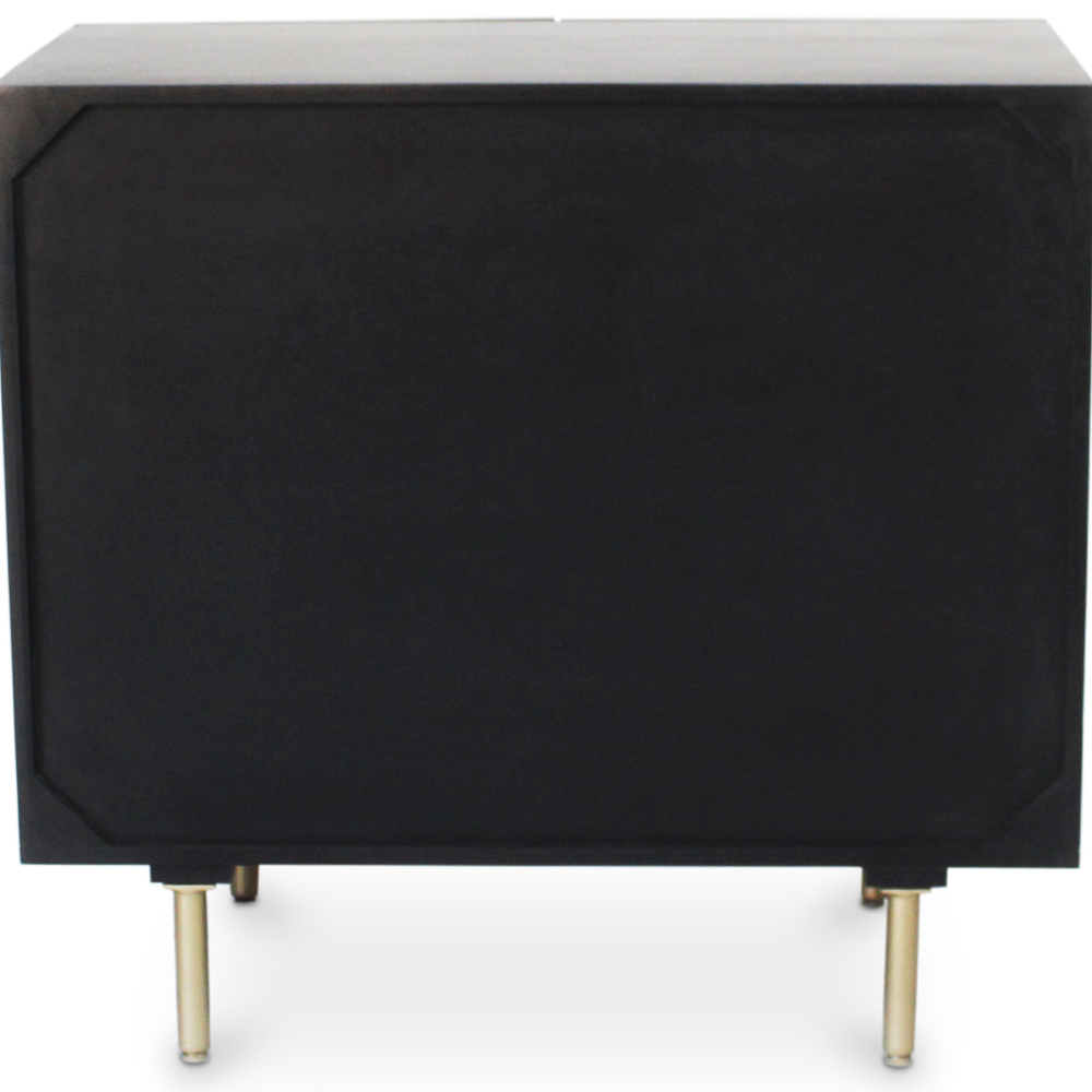 Buy Wooden Design Sideboard - Black - Yab Black 60372 with a guarantee