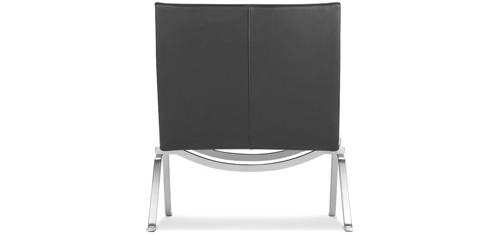 Buy PY22 Lounge Chair - Premium Leather Black 16827 home delivery