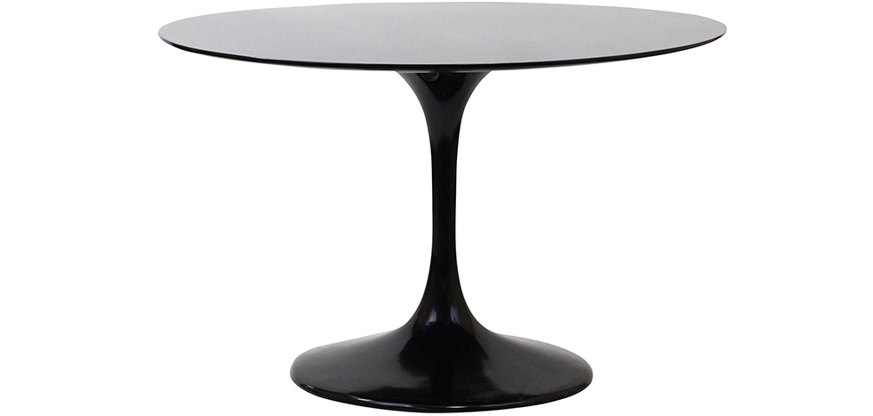 Buy Round Tulipa Table in Fiberglass - 90cm White 15417 - in the UK