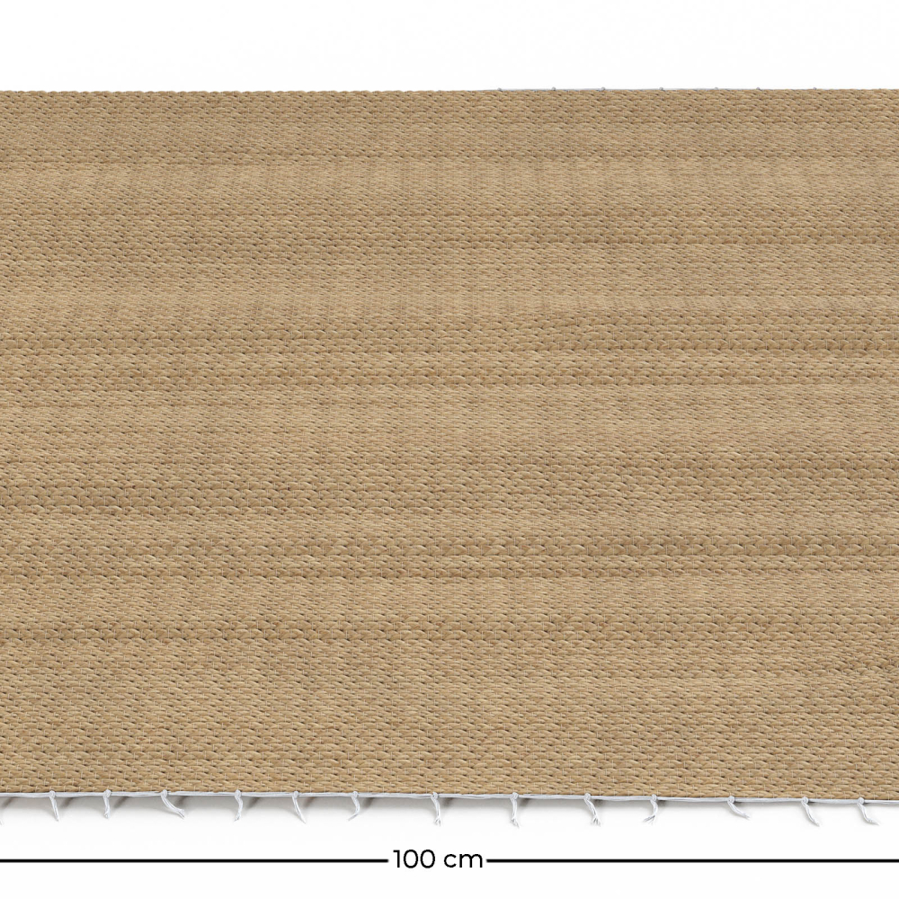 Buy Rectangular Jute Rug - Boho Bali - 100x120 CM - Latika Natural 61074 with a guarantee