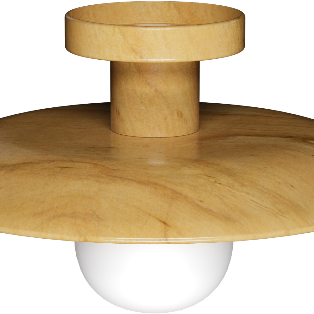 Buy Ceiling Lamp - Wooden Wall Light - Goodman Natural 60675 with a guarantee