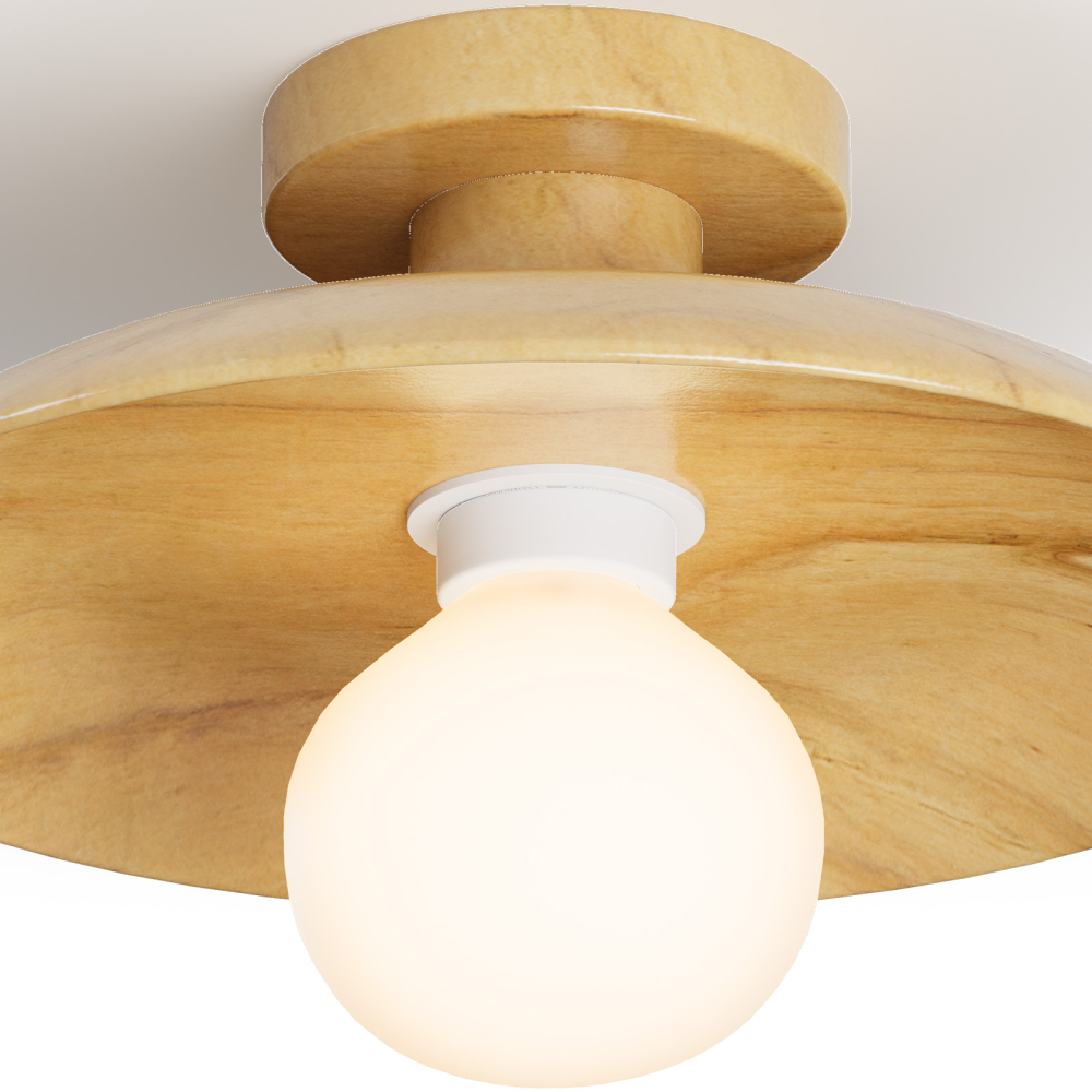 Buy Ceiling Lamp - Wooden Wall Light - Goodman Natural 60675 at MyFaktory