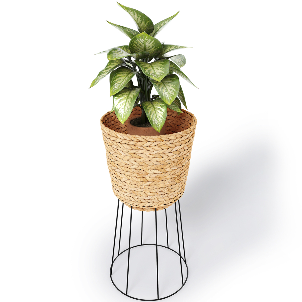 Buy Round Floor Planter - Boho Style - 65 CM - Pert Natural 61242 - prices
