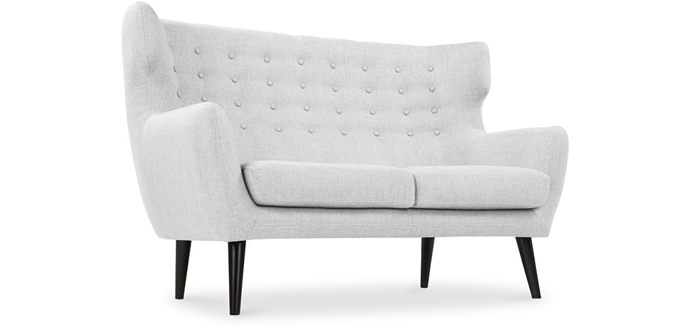 Buy 3-Seater Sofa Scandinavian Style - Thor Dark grey 58780 - prices