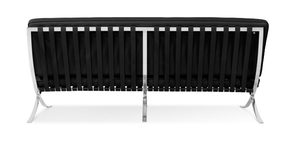 Buy City Sofa (3 seats) - Premium Leather Black 13266 home delivery