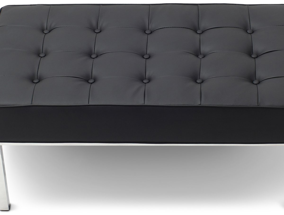 Buy Kanel Bench (2 seats) - Faux Leather Black 13213 at MyFaktory