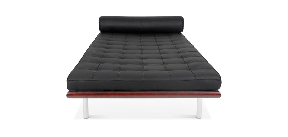 Buy City Daybed - Premium Leather Black 13229 - in the UK