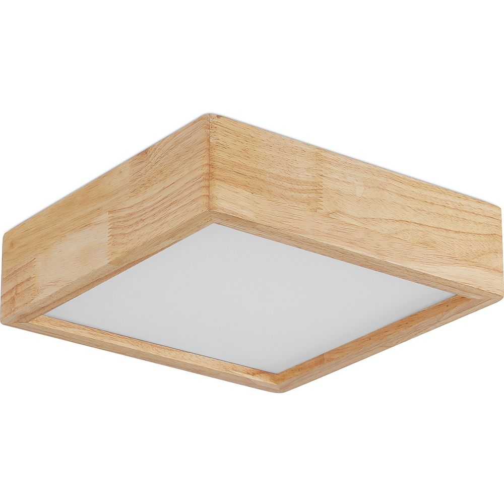 Buy Ceiling Led Lamp Scandinavian Design Wooden - Lares Natural wood 59840 - in the UK