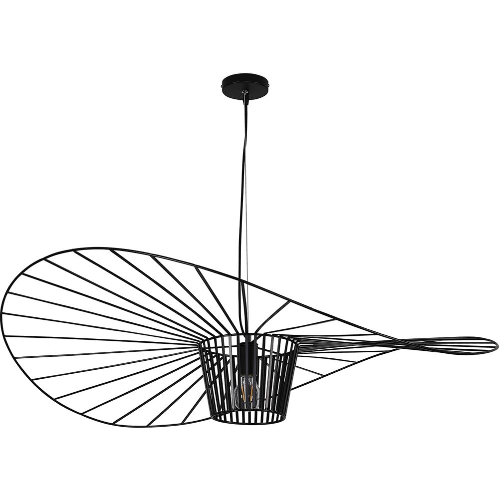  Buy Hanging Lamp Vertice - Metal - 100cm Black 59905 - in the UK